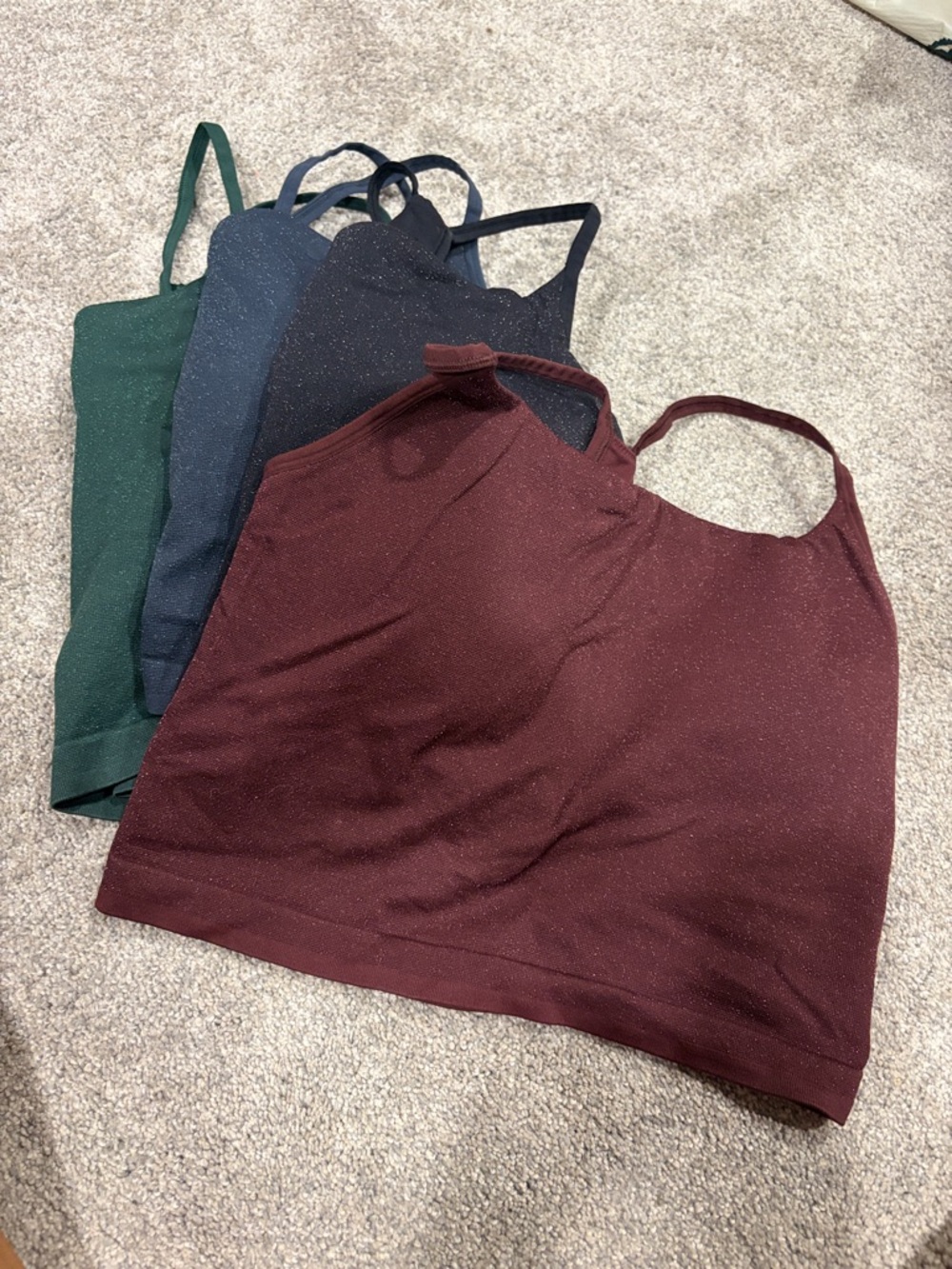 FOUR workout tanks